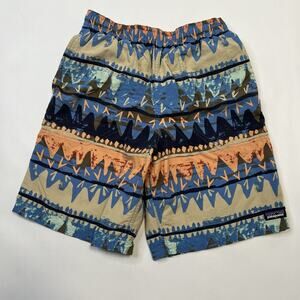 PATAGONIA Boys XL (14) Baggies Short 67052 Swim Trunks Lined 7” Inseam Hybrid